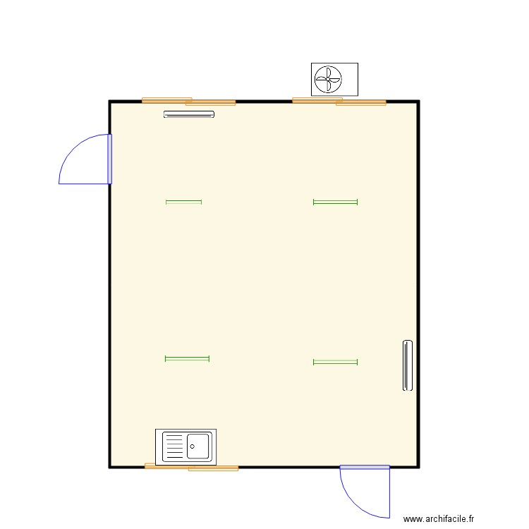 salle double refectoire SOLIS GSE. Plan de 0 pièce et 0 m2