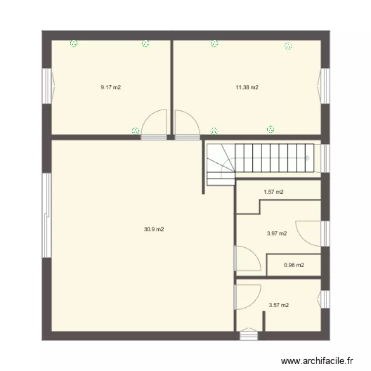 plan SIMON AREAS. Plan de 