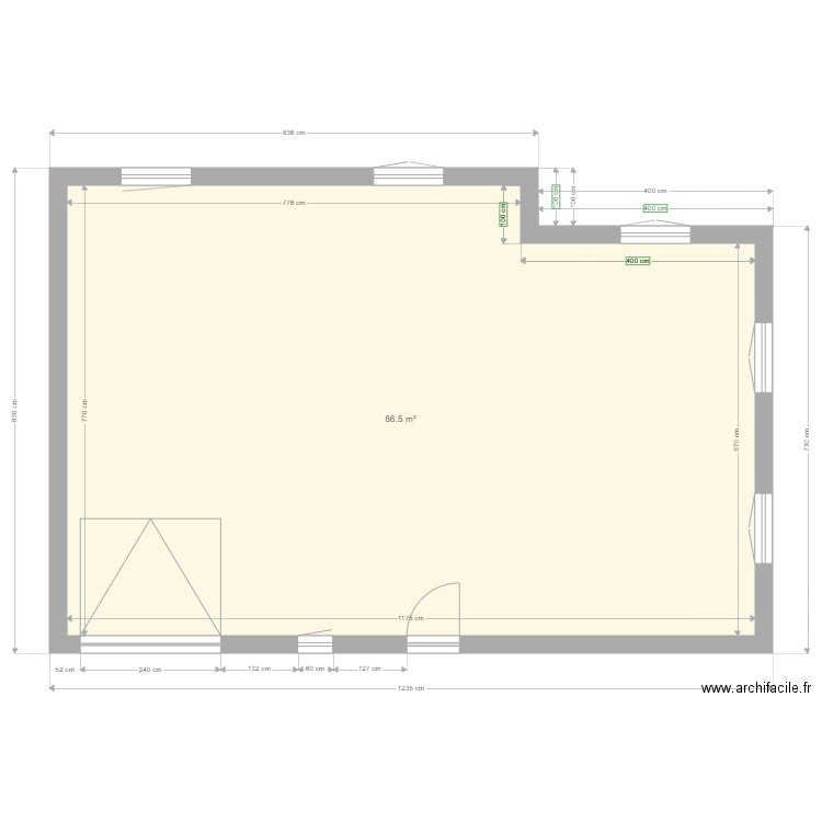 Maison Seule. Plan de 0 pièce et 0 m2