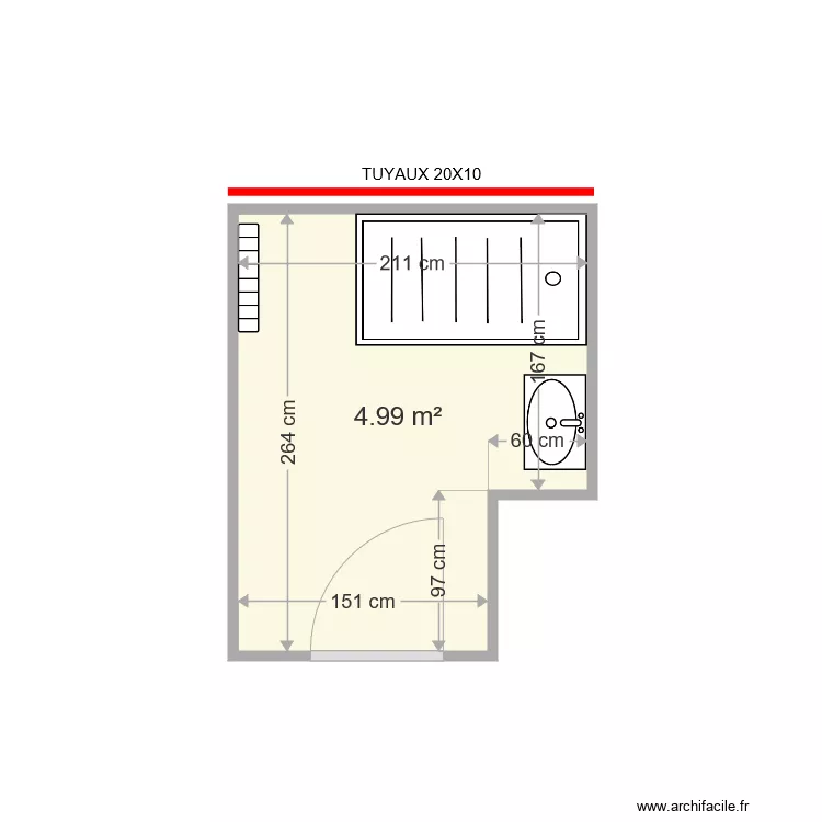 CARLU SIMONNE . Plan de 