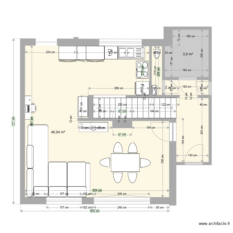 ma mai. Plan de 0 pièce et 0 m2