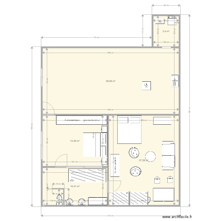 chalet. Plan de 0 pièce et 0 m2