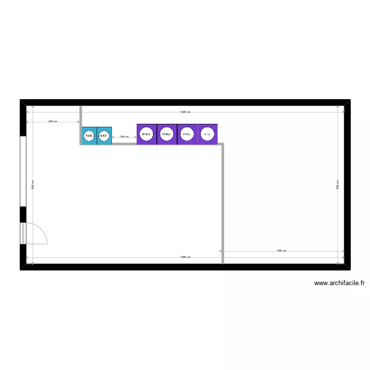 LAVERIE ST PAUL LES DAX. Plan de 0 pièce et 0 m2
