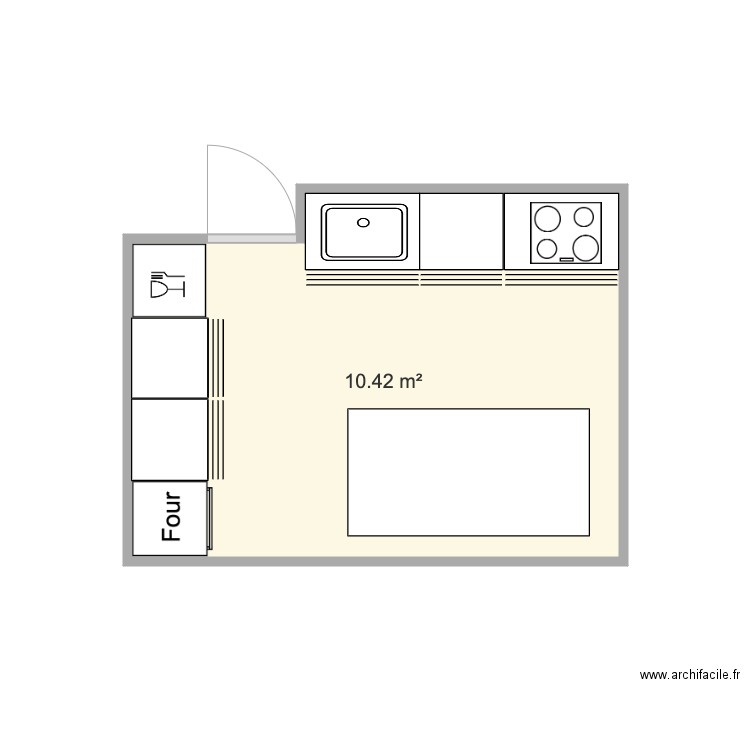 Plan garage. Plan de 0 pièce et 0 m2