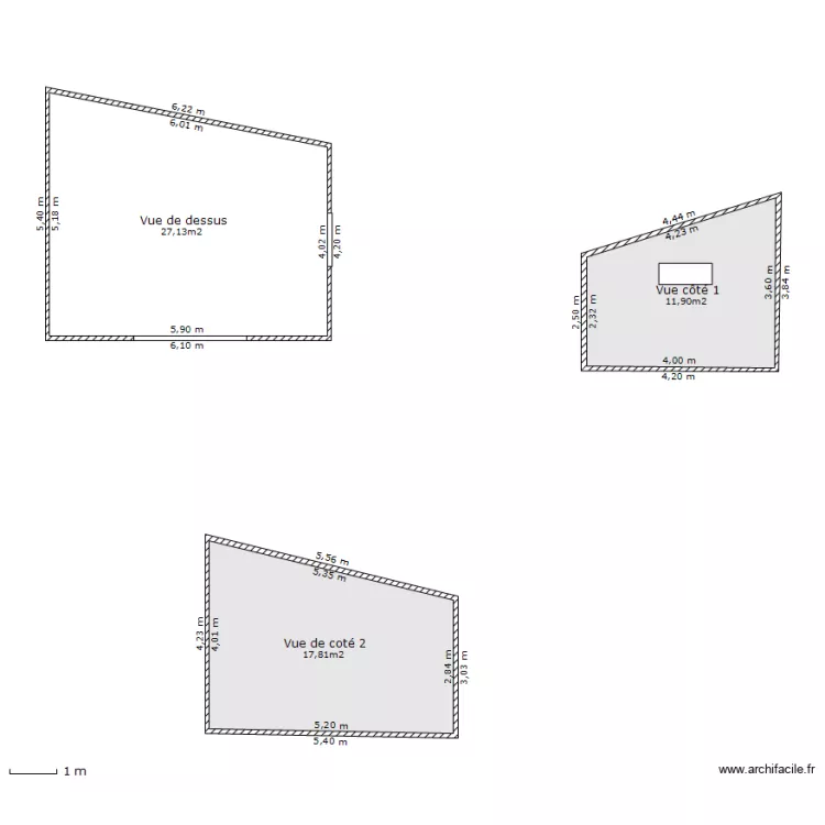 plan garage. Plan de 