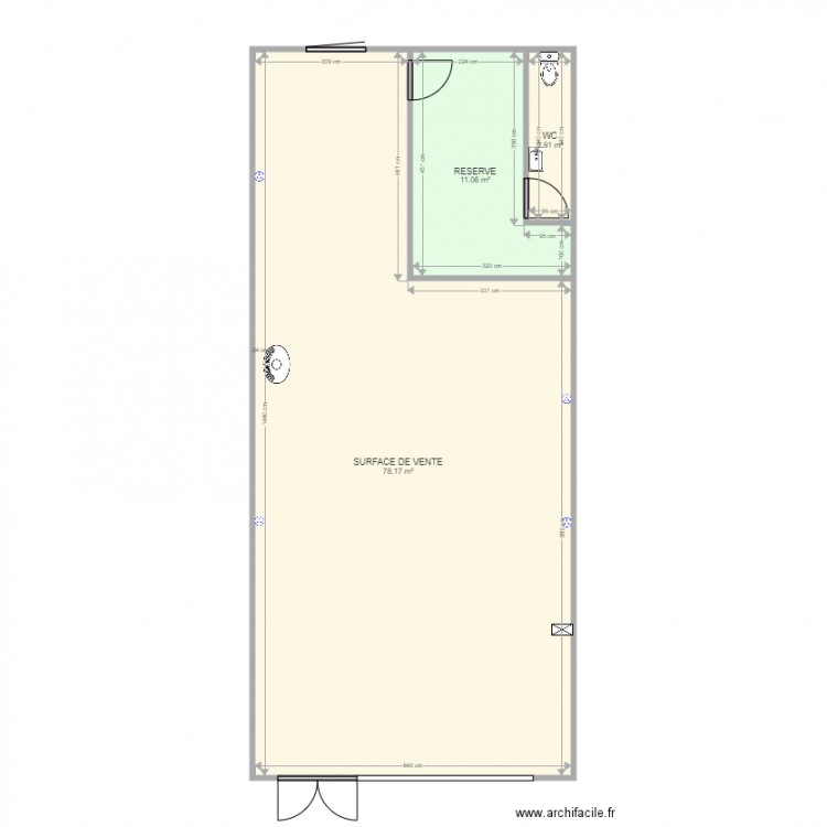 LANSAUCHAMP. Plan de 0 pièce et 0 m2