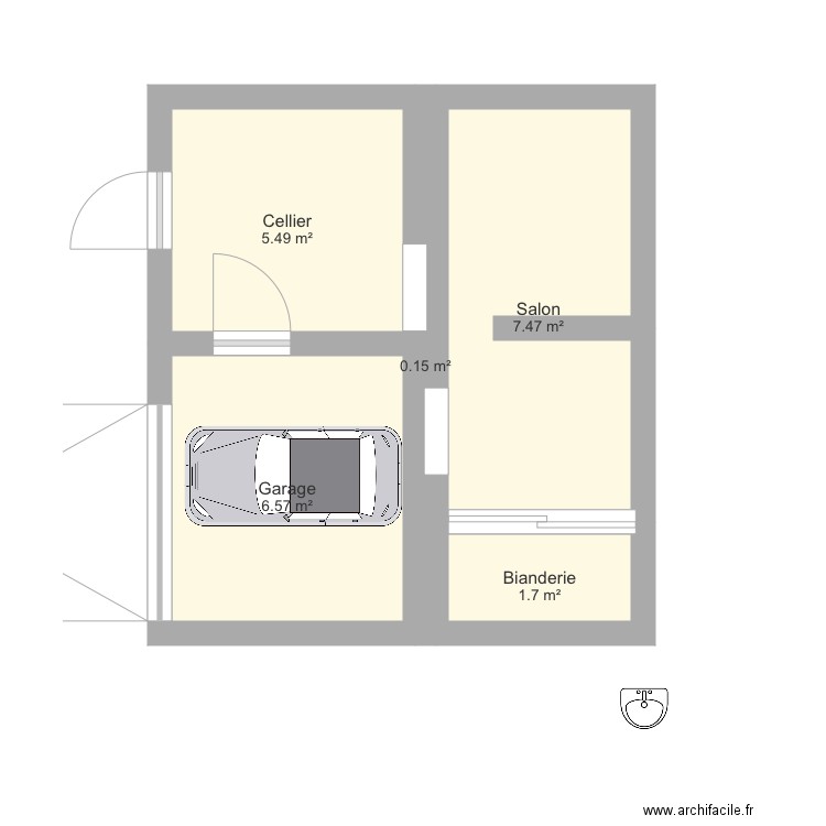 Architecture Maison de La Famille Venel. Plan de 0 pièce et 0 m2