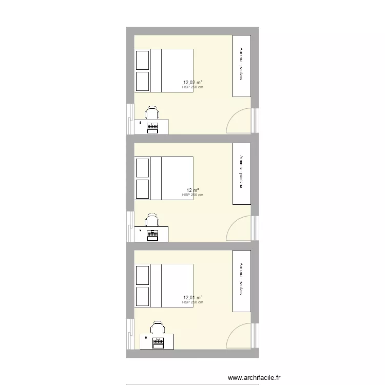 MAISON JALADE. Plan de MAISON JALADE. Plan de