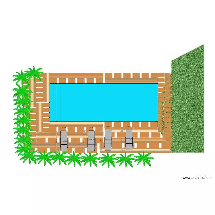 Ma piscine . Plan de 