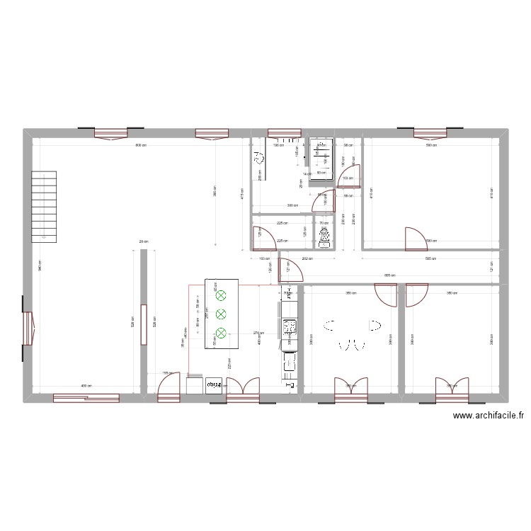 ilot. Plan de 0 pièce et 0 m2