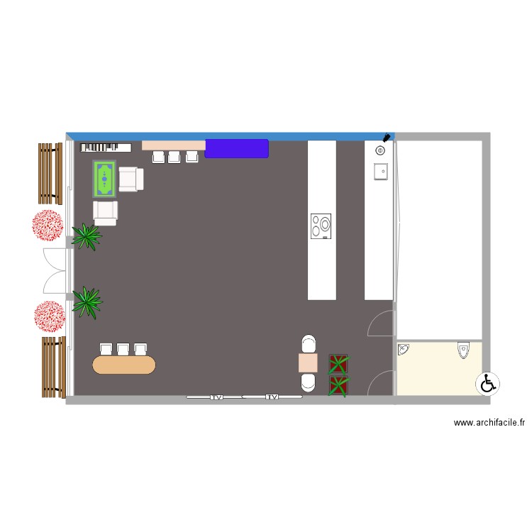 Projet Lux. Plan de 0 pièce et 0 m2