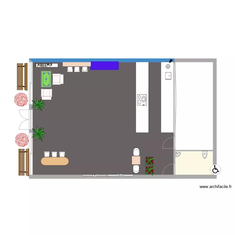 Projet Lux. Plan de 