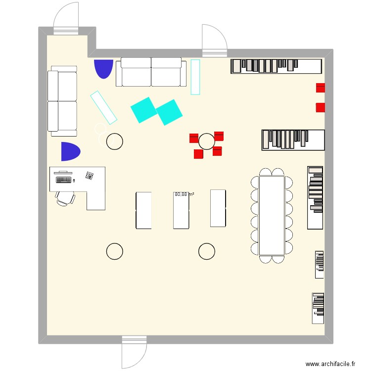 1 cdi. Plan de 0 pièce et 0 m2