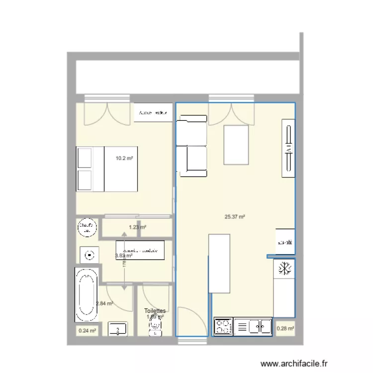 PURPAN  NOUVEAU. Plan de 