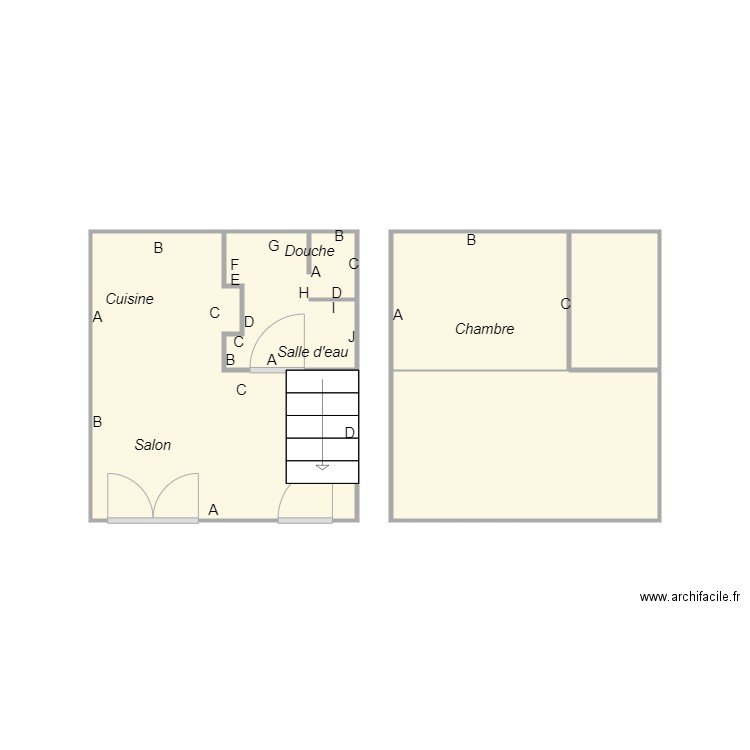 JOLY Croquis appt 6. Plan de 0 pièce et 0 m2