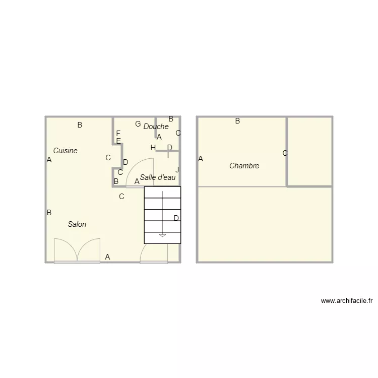 JOLY Croquis appt 6. Plan de 