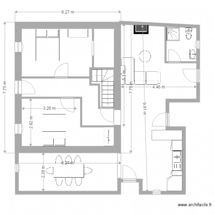 maison santa 2. Plan de 0 pièce et 0 m2