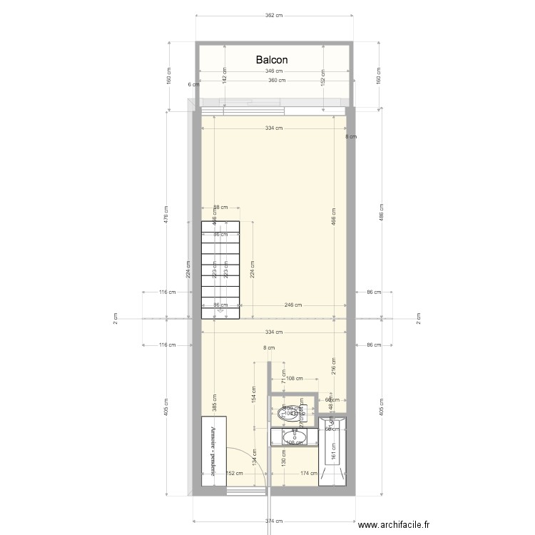 ROCHEBRUNE DUPLEX NIVEAU 1. Plan de 0 pièce et 0 m2