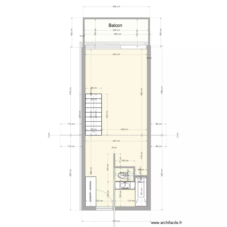 ROCHEBRUNE DUPLEX NIVEAU 1. Plan de ROCHEBRUNE DUPLEX NIVEAU 1. Plan de