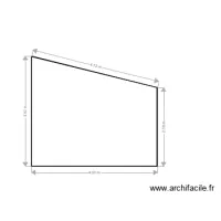 Vue arri&egrave;re abri jardin atelier familial