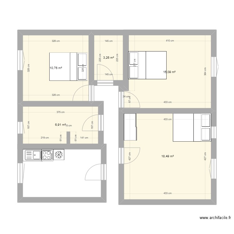 margeride. Plan de 0 pièce et 0 m2