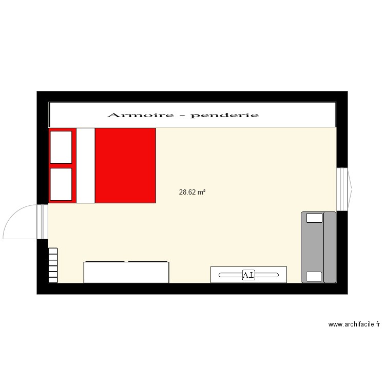 Loane Letrou TComArcu. Plan de 0 pièce et 0 m2