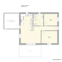 Projet plan avec meubles pour devis