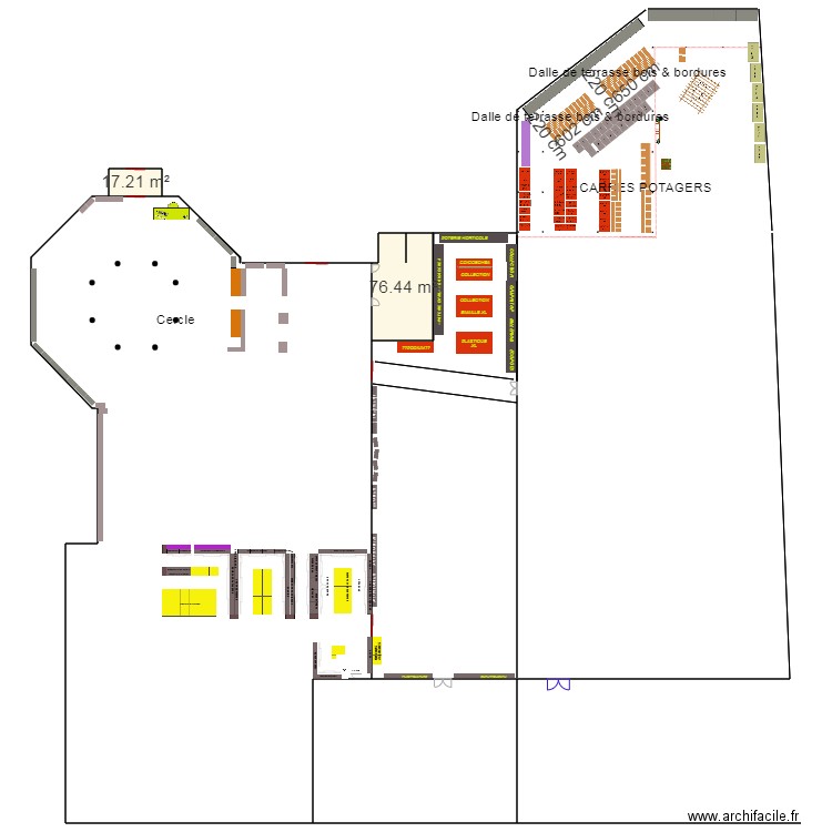 DELBARD  JAUX jardin PRINTEMPS 2021. Plan de 0 pièce et 0 m2