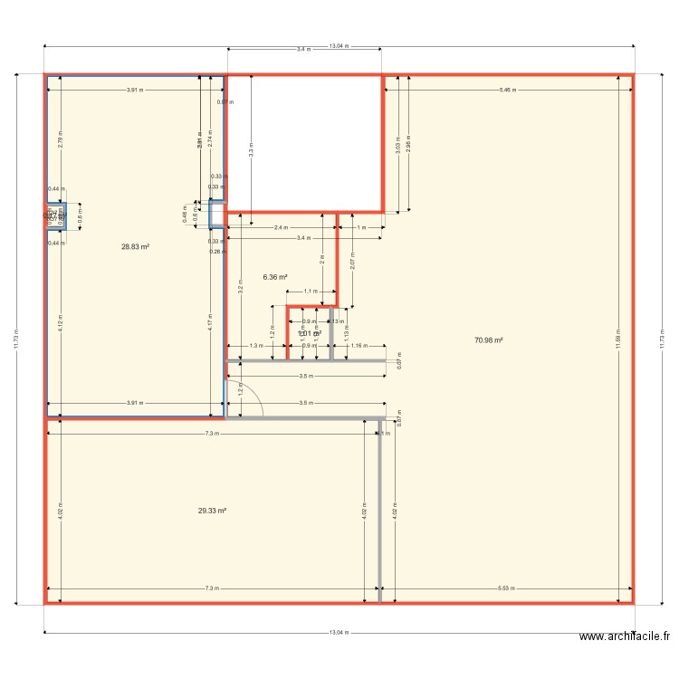 studioRDC3105201911h38. Plan de 0 pièce et 0 m2