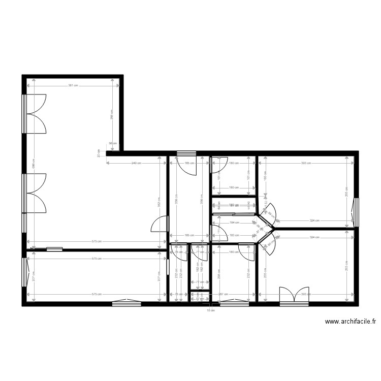 ZOZIME. Plan de 12 pièces et 108 m2