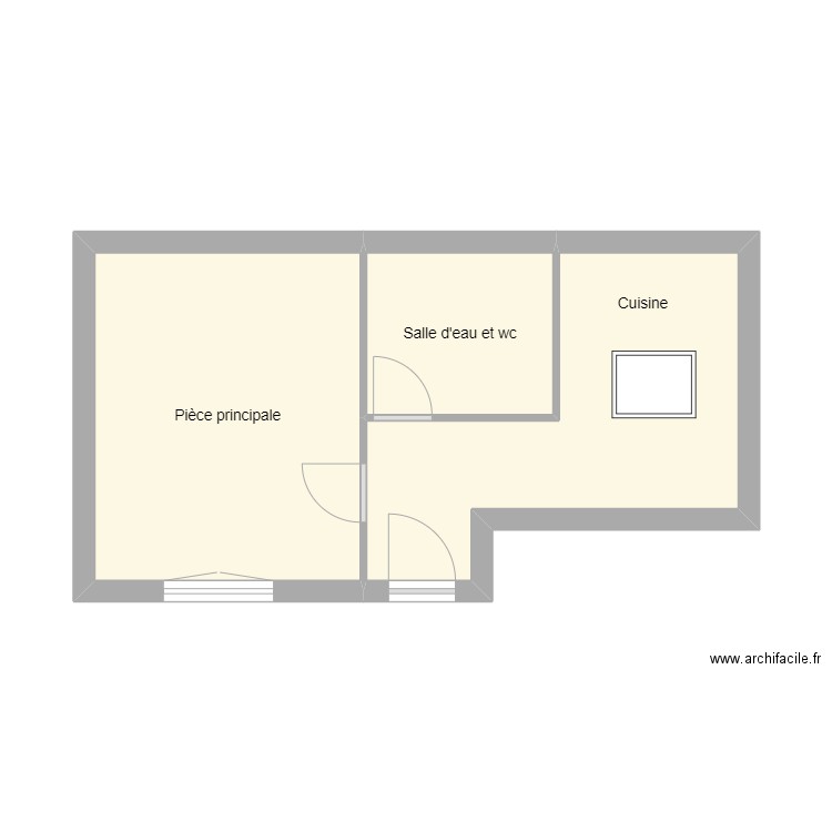Croquis SCI PRISCILLE Rch. Plan de 0 pièce et 0 m2