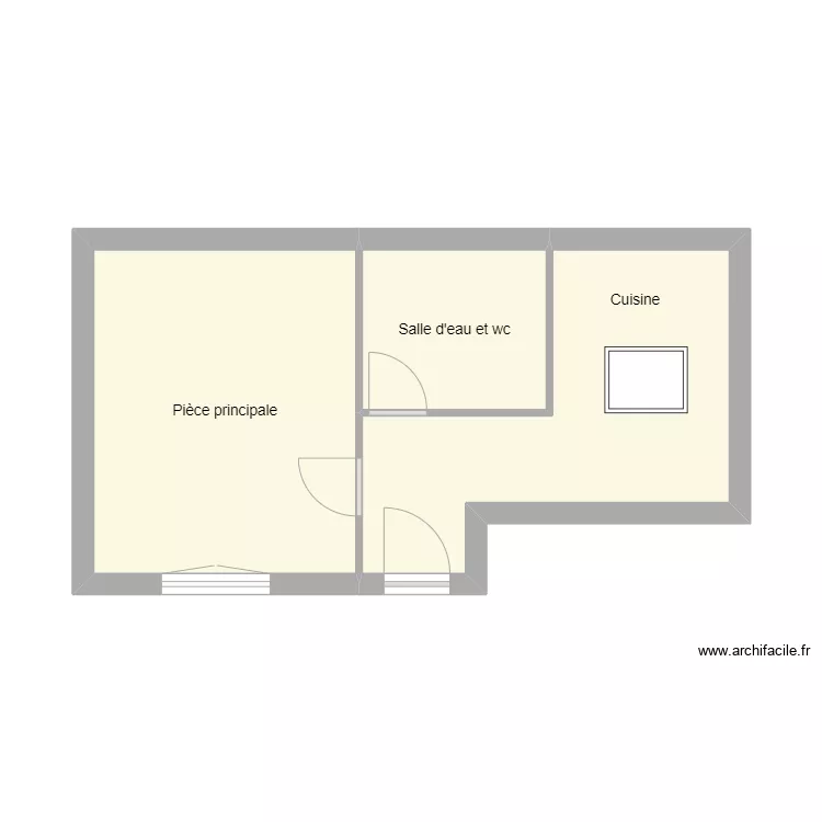 Croquis SCI PRISCILLE Rch. Plan de 