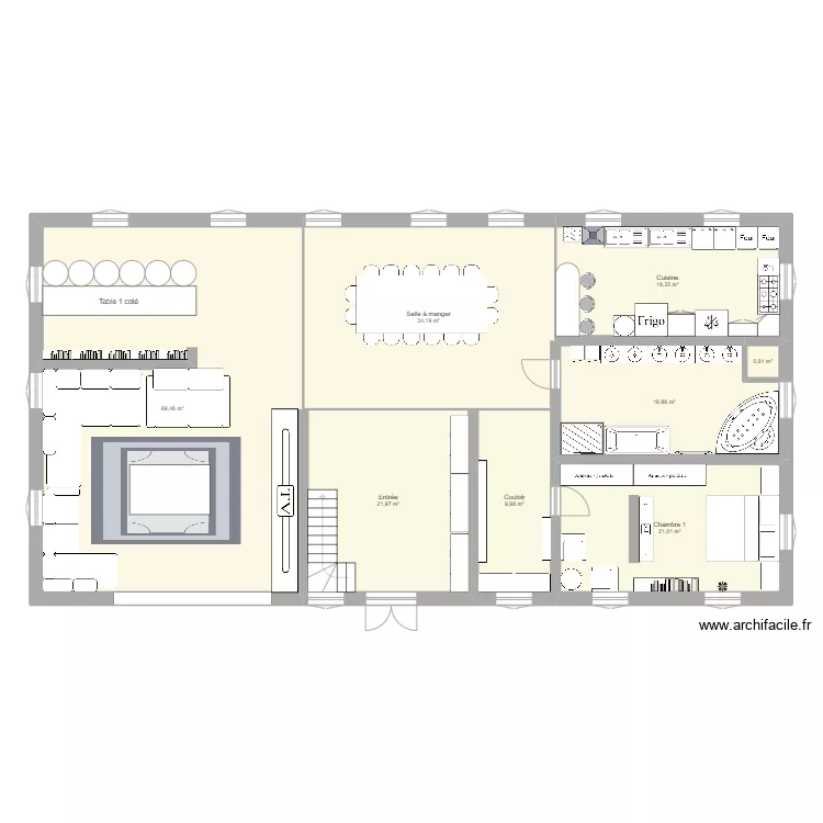malo plan 600m2. Plan de malo plan 600m2. Plan de