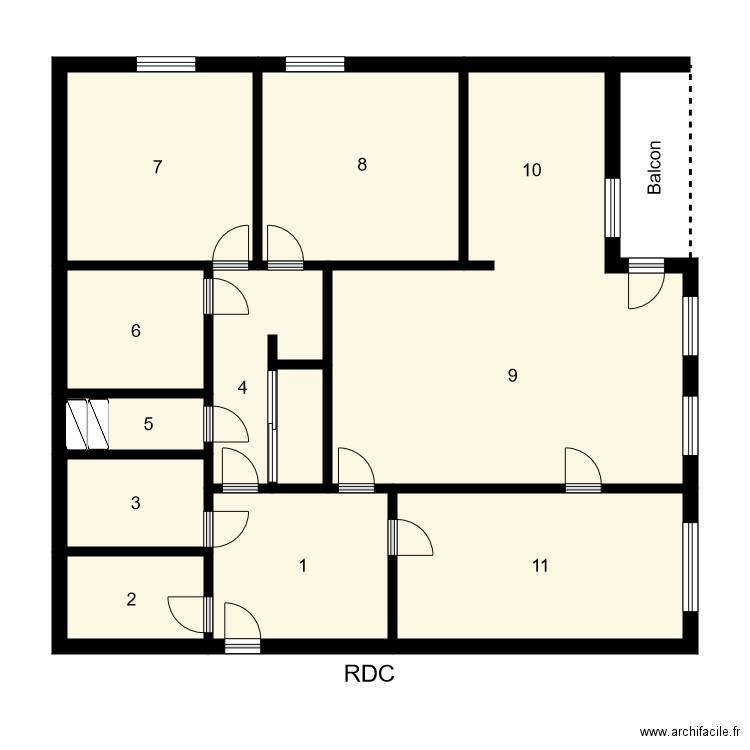 184797 PODEVIN. Plan de 0 pièce et 0 m2