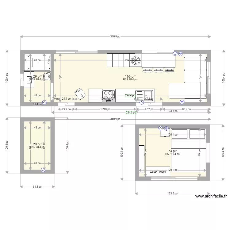 1MiniMaisonAnnie. Plan de 