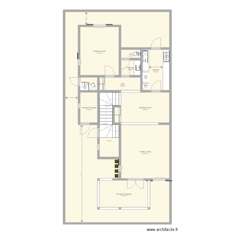 Massiw V2. Plan de 0 pièce et 0 m2