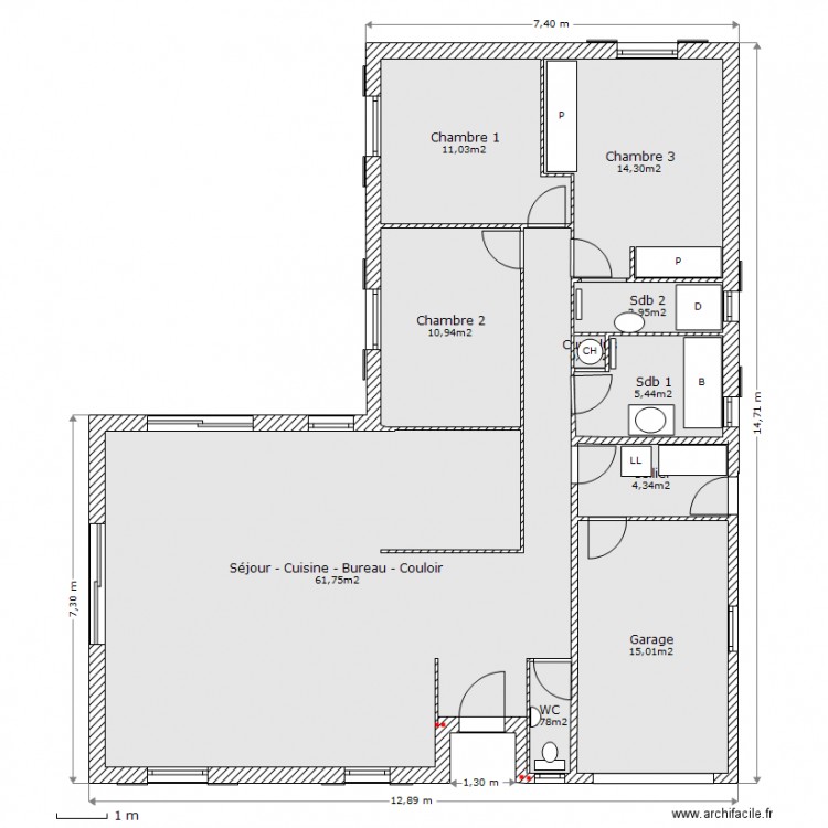 yucca6. Plan de 0 pièce et 0 m2