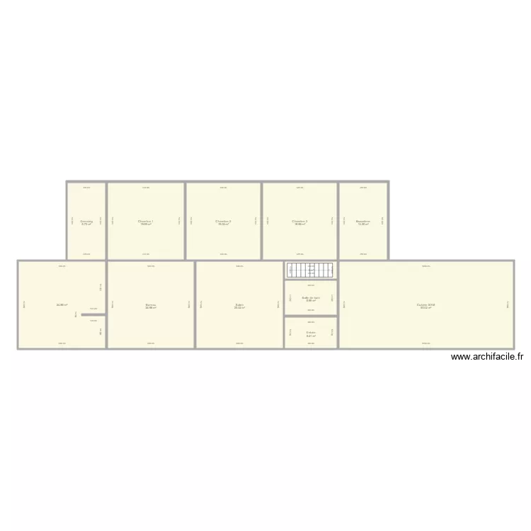 Maison baisieux. Plan de 