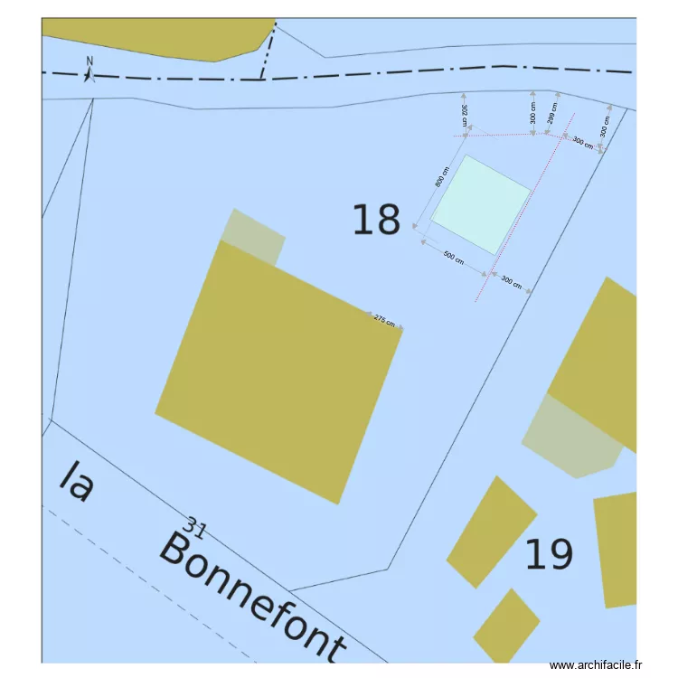 Piscine-Implanttation Waterair. Plan de Piscine-Implanttation Waterair. Plan de