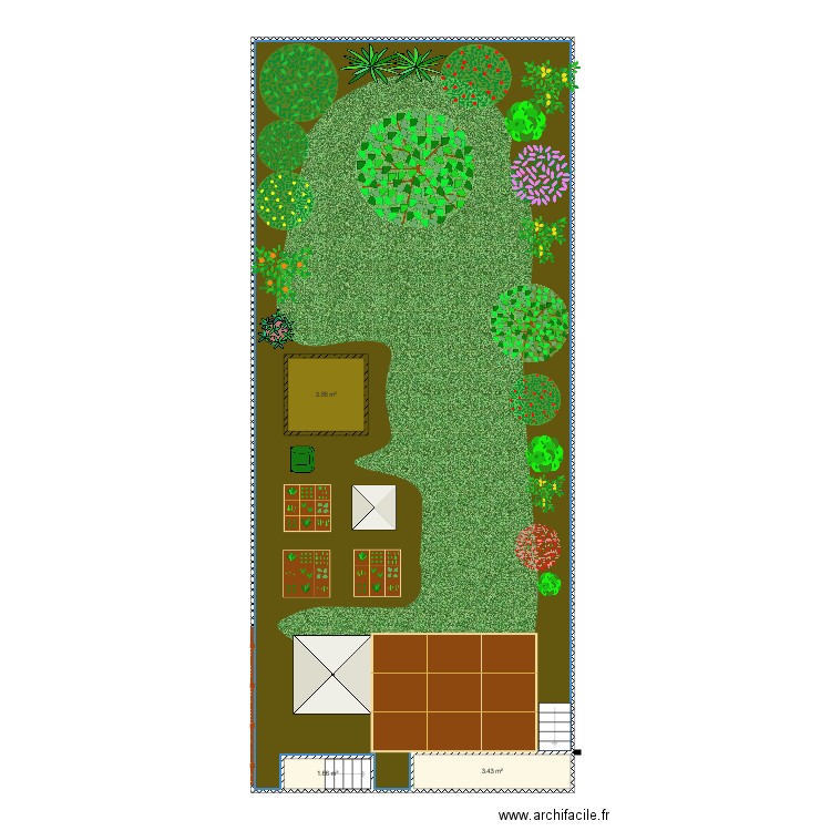 jardin1. Plan de 0 pièce et 0 m2