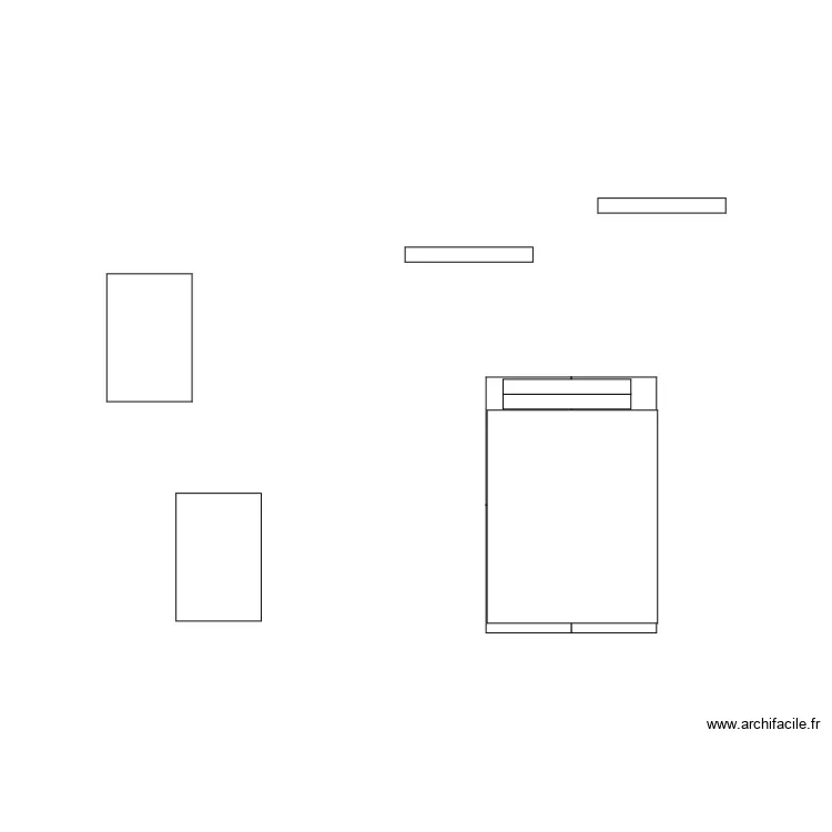 Chambre J. Plan de Chambre J. Plan de