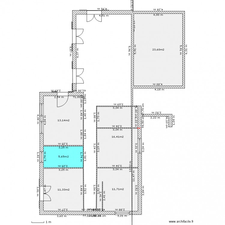 unitilisable 2. Plan de 0 pièce et 0 m2