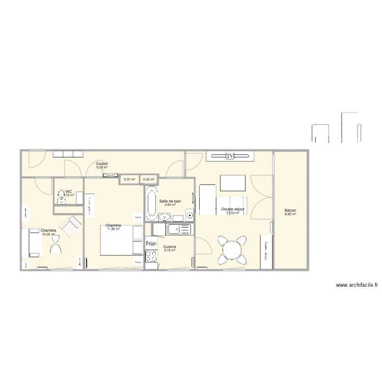 massy kinox. Plan de 0 pièce et 0 m2