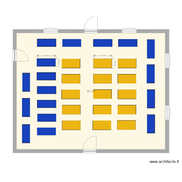 plan salle de repos. Plan de 0 pièce et 0 m2