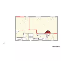 Plan maison Biba RDC projet