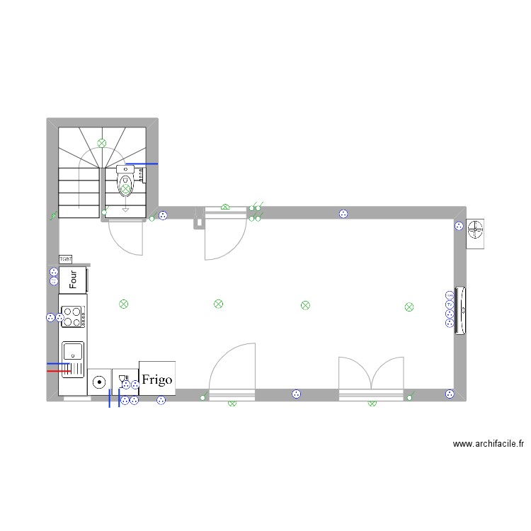 maison 2. Plan de 0 pièce et 0 m2