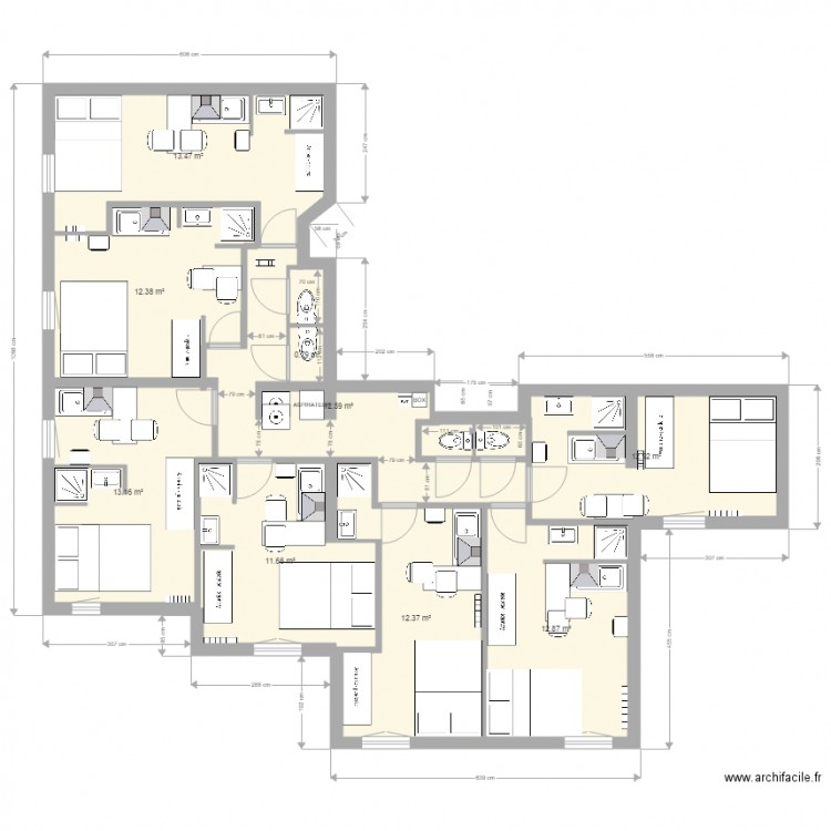 Studio 4 V1. Plan de 0 pièce et 0 m2