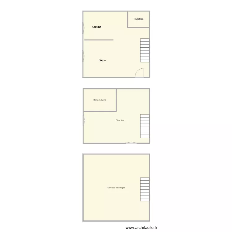 BERTRAND AIGLEMONT. Plan de 