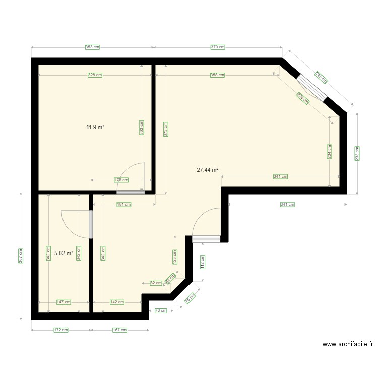 eude richedoué . Plan de 0 pièce et 0 m2