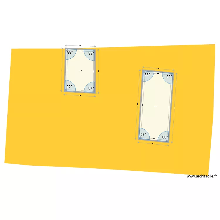 Cadastre AH326. Plan de 